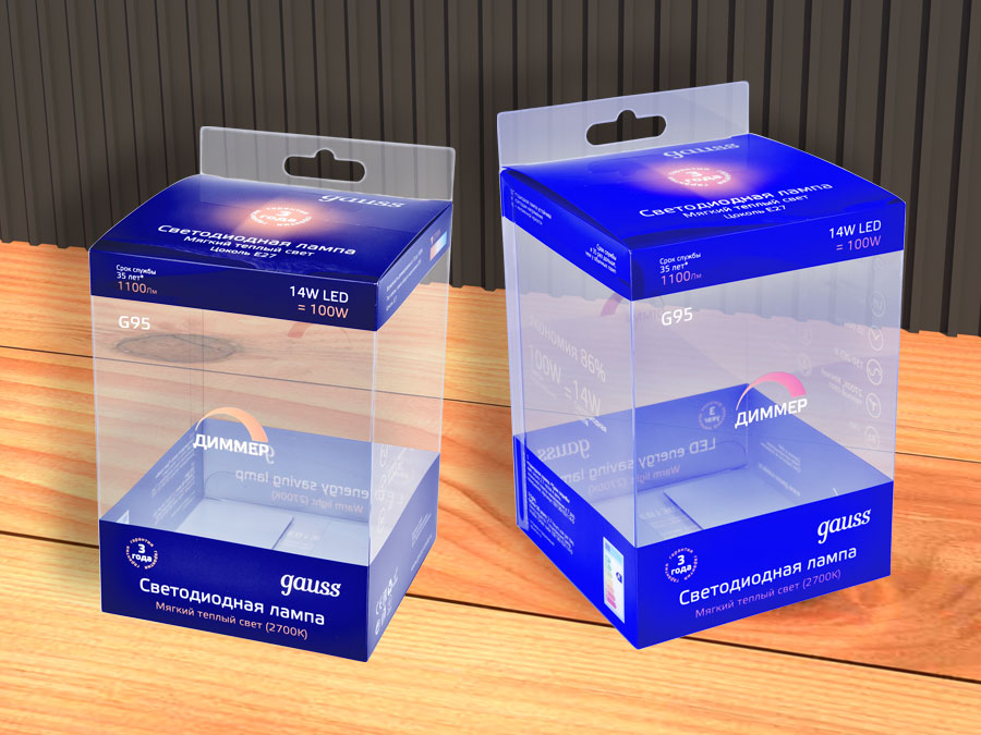 LED燈透明包裝盒